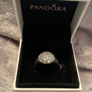 Pandora SS CZ ring Cosmic Stars sz 60 (9)